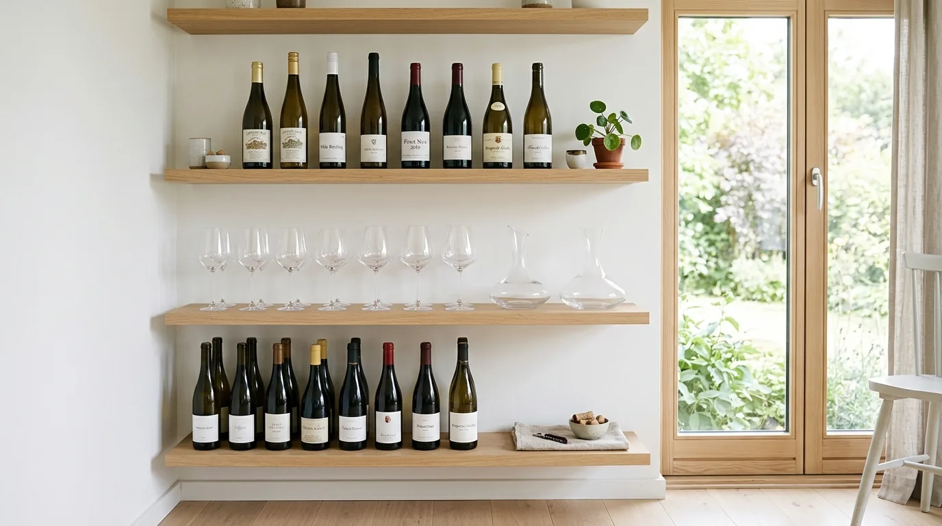 Keep surfaces edited so decor stays classy